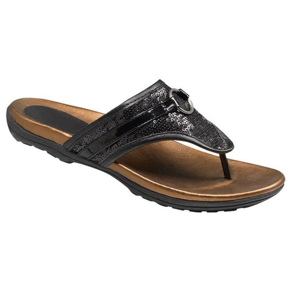 Sequin Flip Flops/Sandals (NWOT) - Picture 6 of 12